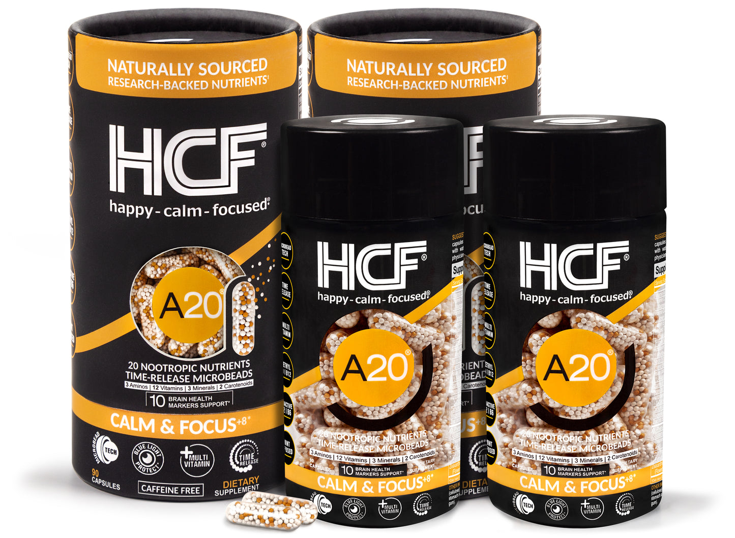 HCF A20® (90 Microbead Capsules)